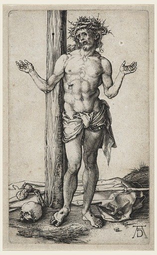 The Man of Sorrows (with Hands Raised)
