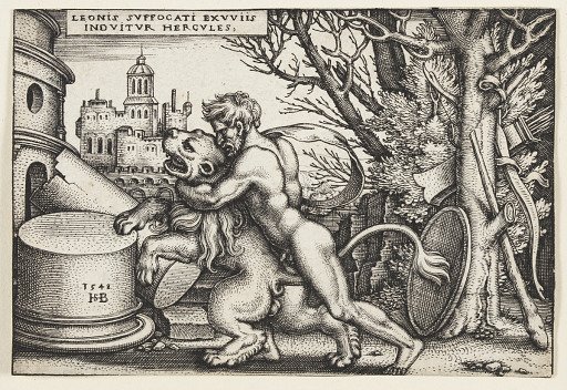 Hercules and the Nemean Lion
