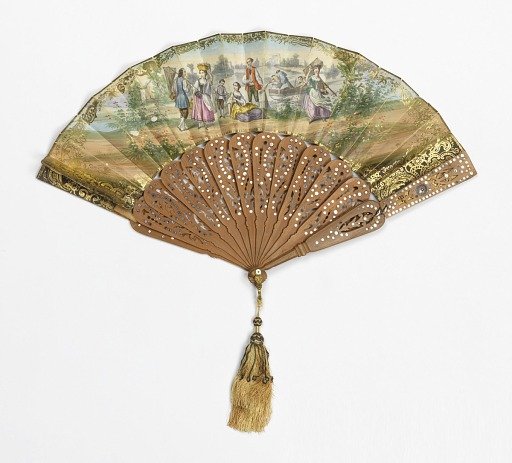 Pleated fan
