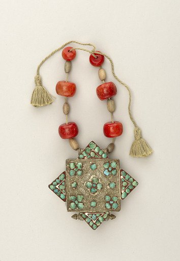 Necklace with amulet