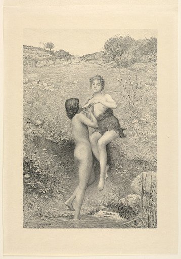 Woodland Maid and Youth