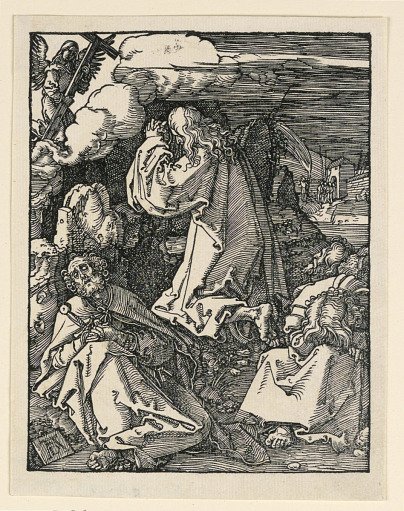 Christ on the Mount of Olives (The Agony in the Garden), from The Little Passion Series