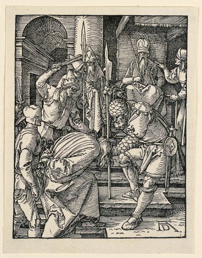 Christ before Annas, from The Little Passion Series