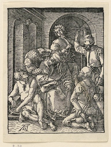 The Mocking of Christ, from The Little Passion Series