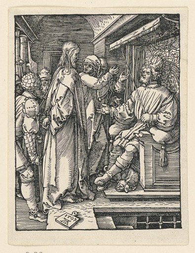 Christ before Herod, from The Little Passion Series