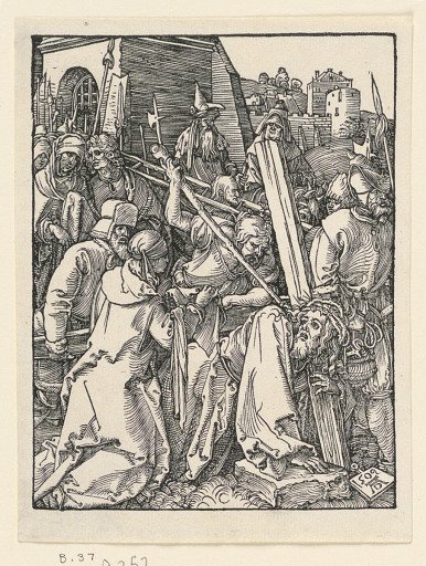 Christ Bearing the Cross, from The Little Passion Series