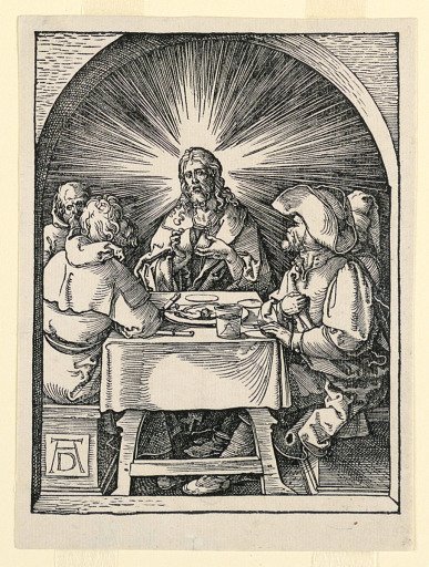 Christ at Emmaus, from The Little Passion Series