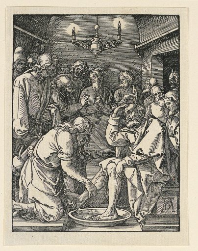 Christ Washing the Feet, from The Little Passion Series