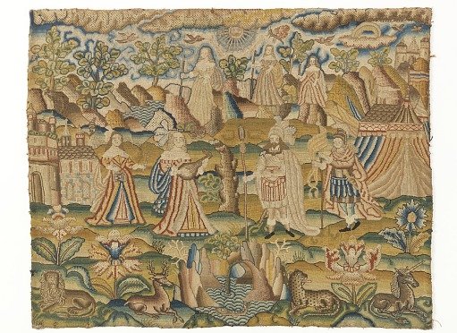 Embroidered picture