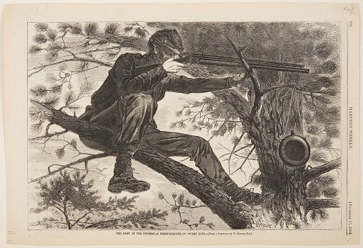 The Army of the Potomac – A Sharp-Shooter on Picket Duty