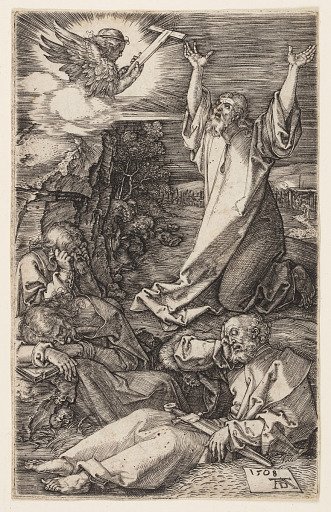 Agony in the Garden, from The Engraved Passion