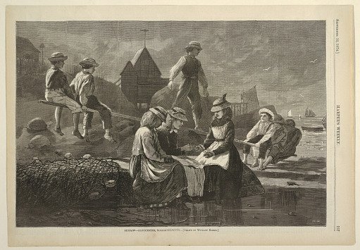 Seesaw - Gloucester, Massachusetts, from Harper's Weekly, September 12, 1874, p. 757.