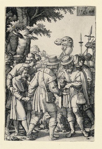 Joseph sold by his brothers, from the Story of Joseph