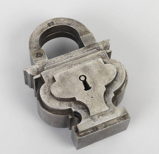 Padlock and key