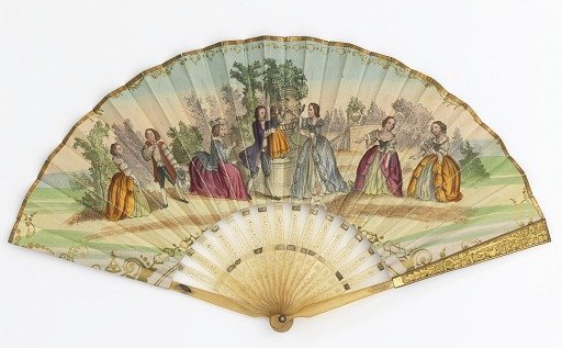 Pleated fan