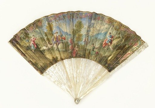 Pleated fan