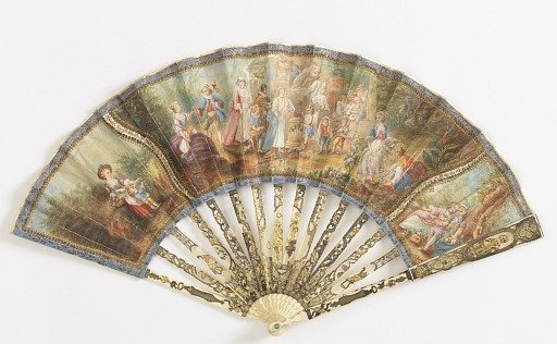 Pleated fan