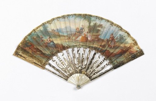 Pleated fan