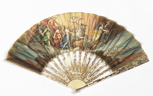 Pleated fan