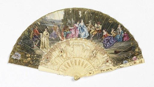 Pleated fan