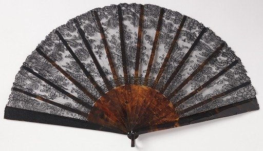 Pleated fan and case