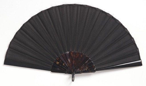 Pleated fan and case