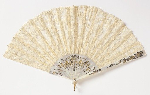 Pleated fan and case