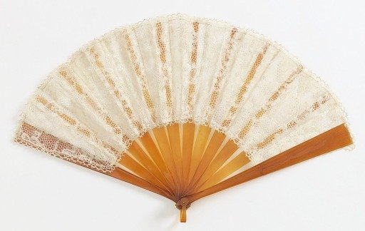 Pleated fan and case