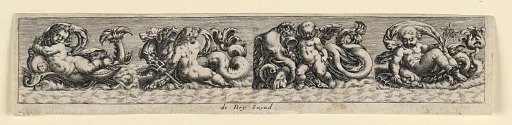 Decorative Panel: Sea Monsters