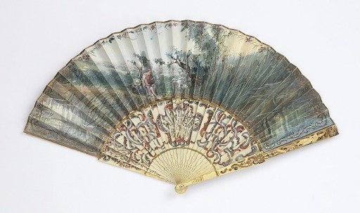 Pleated fan