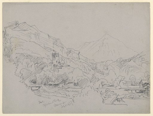 Landscape, Meiringen, Switzerland