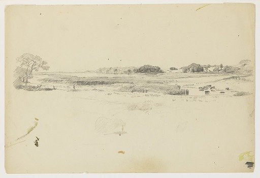 Study of seashore, Rhode Island