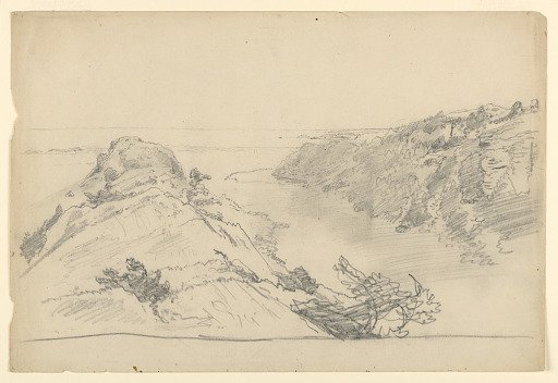 Study for "From Paradise to Purgatory, Newport"