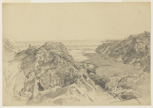 Study for "From Paradise to Purgatory, Newport"