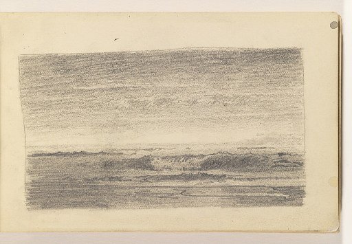 Shoreline with Small Calm Waves