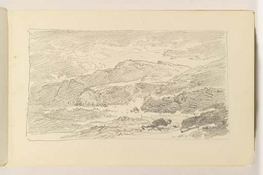 Rocky Shore with Breaking Waves