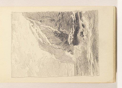 Study of Calm Ocean with Tall Cliffs