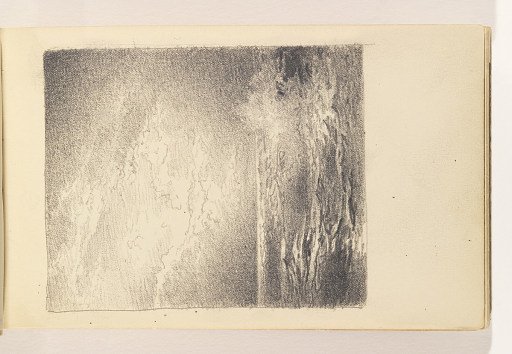 Study of Sun over Choppy Ocean