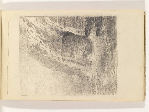Large Rocky Cliffs and Choppy Ocean