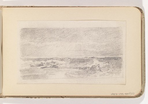 Sun Emerging over Ocean with Waves