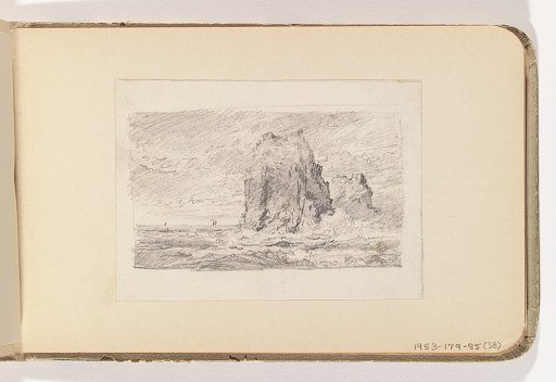 Tall Rocks in Sea