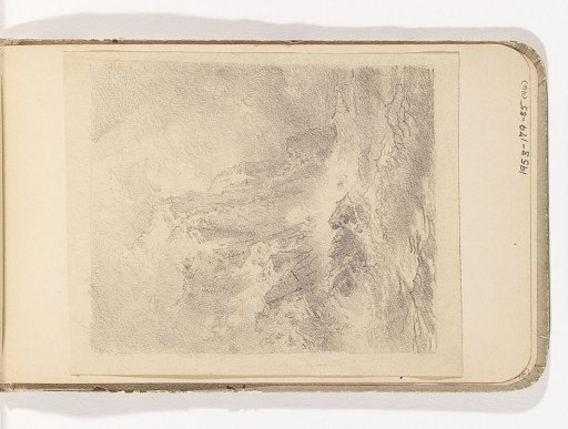 Tall Cliffs and Storm-Churned Sea
