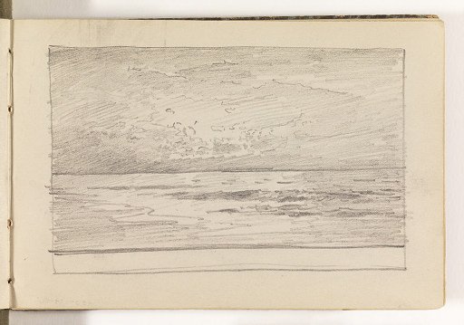 Study of Calm Ocean with Dramatic Light