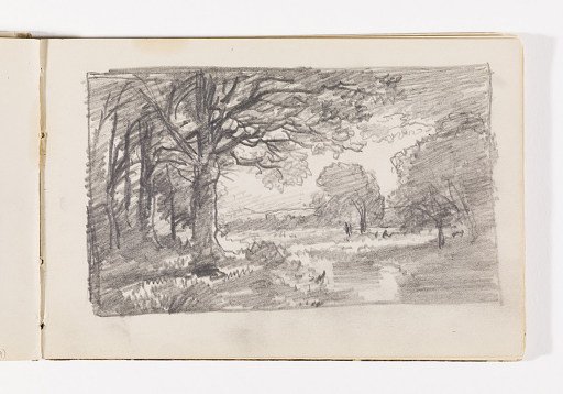 Wooded Countryside with Possible Structures
