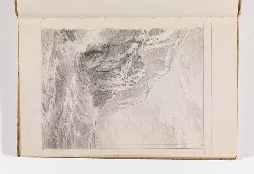 Cornish Sea Coast with Two Rows of Cliffs in Foreground