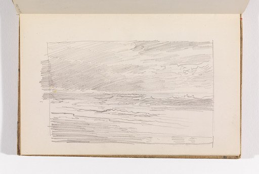 Rapid Sketch of Ocean and Sky
