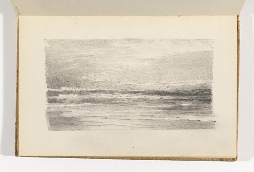 Seascape with Sun Breaking through Clouds