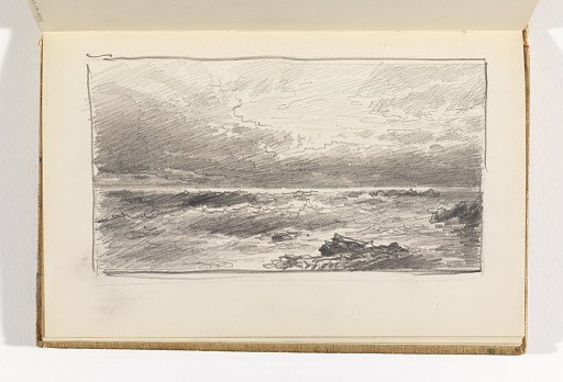 Seascape with Stormy Sky