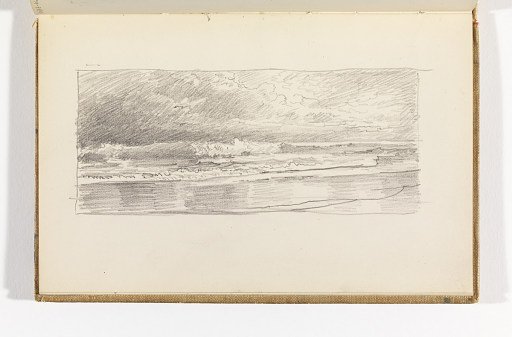 Seascape with Breakers and Beach