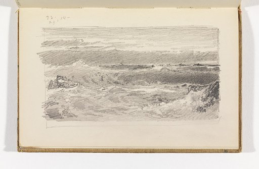 View of Ocean and Sky, Value Study
